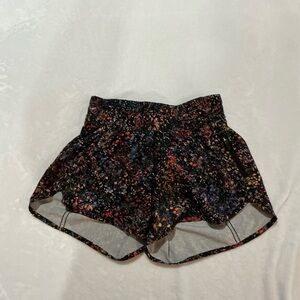 Lululemon Black Multicolor Shorts